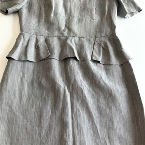 ANTONIO MELANI Elegant Gray Dress